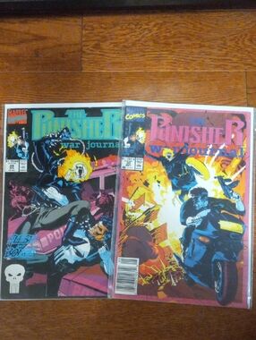 The Punisher War Journal Comic X2